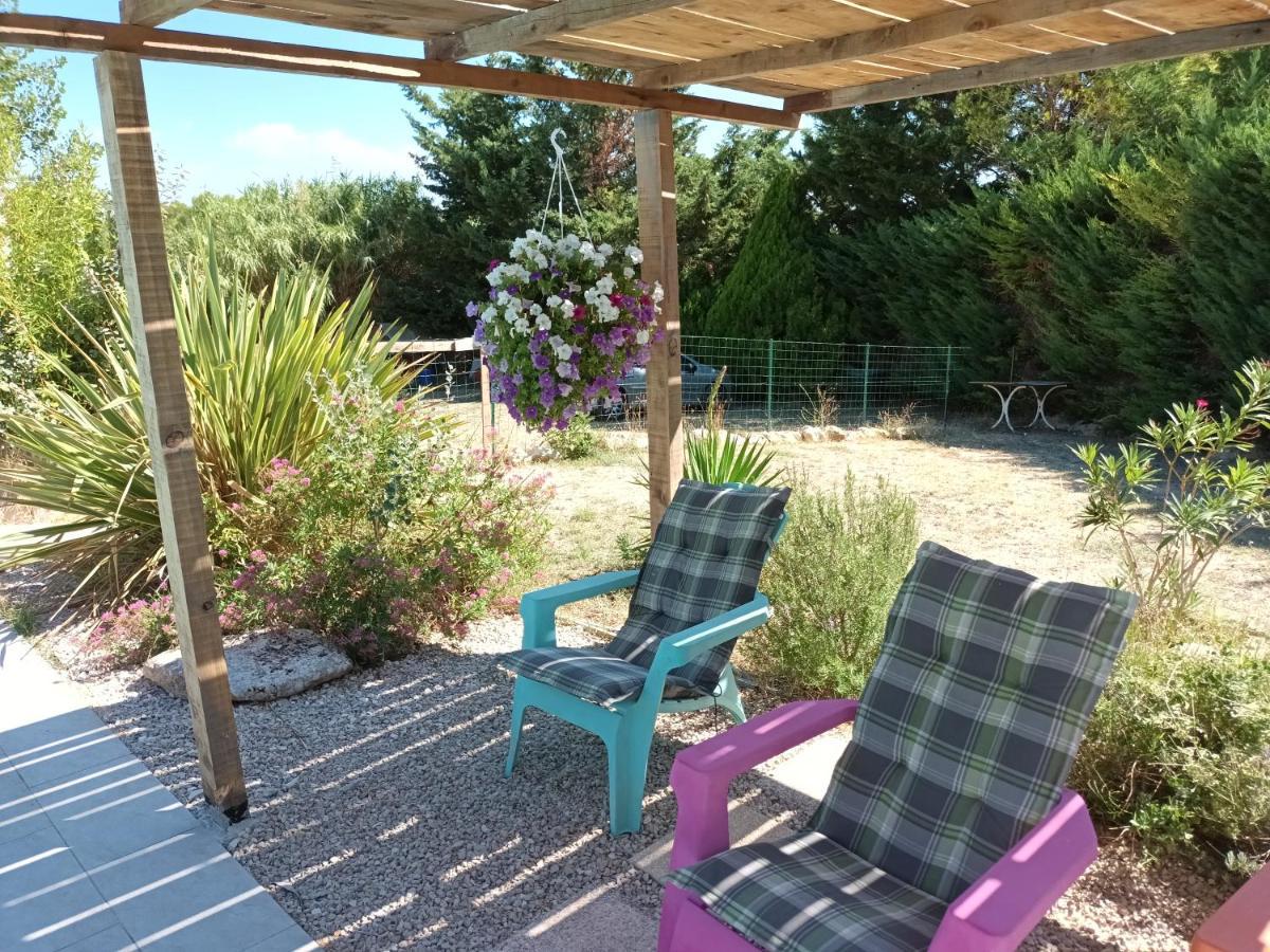 Chalet Banane Devant Piscine, A 6Km Du Festival De Piano De La Roque D'Antheron Rognes Buitenkant foto