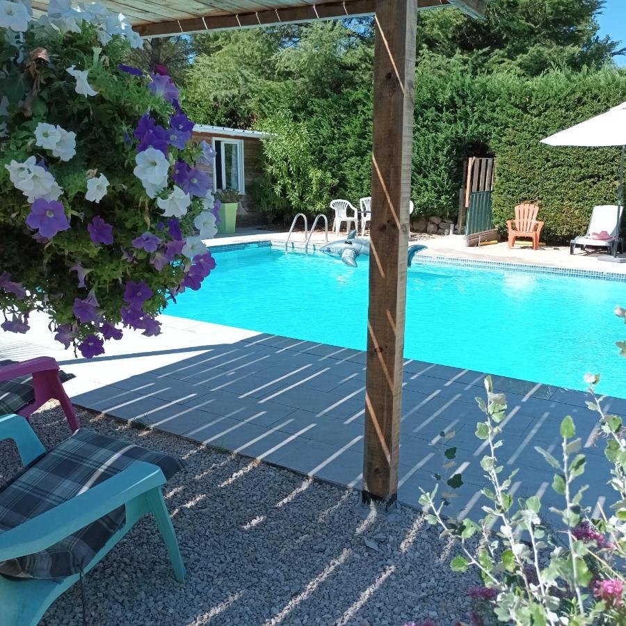 Chalet Banane Devant Piscine, A 6Km Du Festival De Piano De La Roque D'Antheron Rognes Buitenkant foto